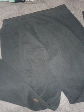 Kids Black Stretch Leggings